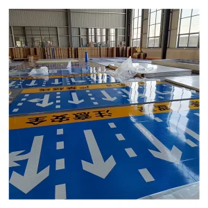 High Quality Traffic Signs Aluminium Traffic Sign Panel Various Customized Specifications and Sizes Aluminum Traffic Signs