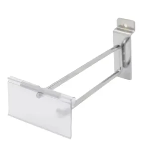 High Quantity Professional Metal Pegboard Double Hooks with Price Tag Holder for Supermarket