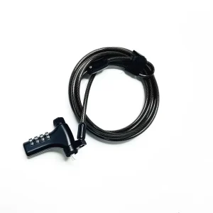 High Security Universal Computer Lock Resettable Code Security Cable Lock Anti Theft Accessory for Office School Hotel Use