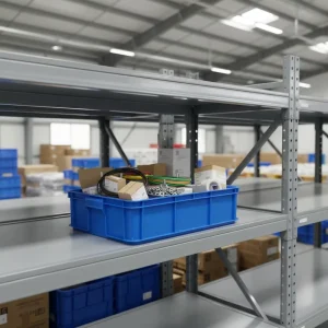 High Temperature Heat Resistant PP Solid Box Stackable Nestable Plastic Crate for Industrial Foundry Heat Treatment Applications
