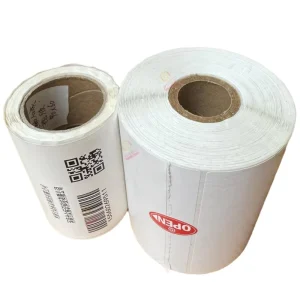 High Temperature Waterproof Oil Proof Scratch resistant Thermal Synthetic Paper Label Sticker for Barcode