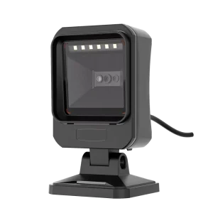 High Tolerance 2D Omnidirectional USB Barcode Scanner QR Code Desktop Reader for Supermarket Use in Stock