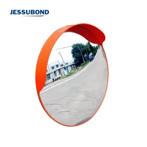 High-quality Unbreakable Clear Image Wide Angle 80cm PC Outdoor Road Convex Mirror for Blind Spot & Parking Lot