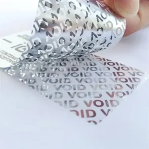 Holographic Durable Barcode Scratch off QR Code Seals for Baby Rattle Grasping Ball