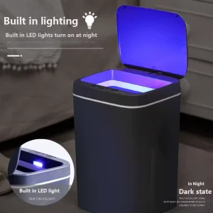 Home Inteligente Sensor Automatic Dustbin Nordic Sensor Garbage Can Waste Bins Smart Trash Bin With Bag Dust Bin