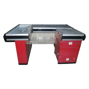Hot Selling Stainless Steel Eco Friendly Supermarket Cashier Desk Checkout Counter