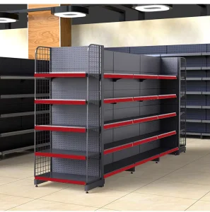 Hotter Shelving New Design Standard Heavy Duty Shelves for Retail Store Racking Gondola Supermarkets Shelves
