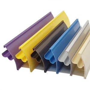 Huasso CK 54 Supermarket Convenience Store Transparent Plastic Acrylic Metal PET Price Tag Pusher Shelf Label Eco Friendly Food