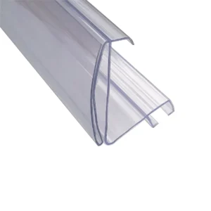 Huasso CK-A03 Supermarket Convenience Store Transparent Plastic Acrylic Metal Food Grade Eco-Friendly Price Tag Pusher Shelf