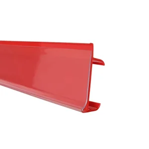 Huasso DK 30 Eco Friendly Food Grade Transparent PVC Extrusion Strips for Pharmacy Mall Shelving External Use