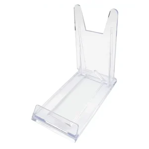 Huasso Portable Transparent Lazy Susan Tabletop Phone Holder for Live Streaming Plate Placement Home Office