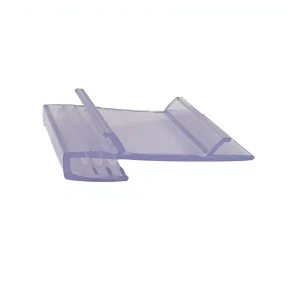 Huasso RY-08 Eco-Friendly Food Grade Transparent PVC Price Holder Tag Super Hook Retail Supermarket Warehousing Supplies Plastic