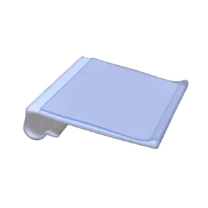 Huasso Supermarket Double Line Punching Transparent Plastic PVC Price Display Board for Convenience Stores