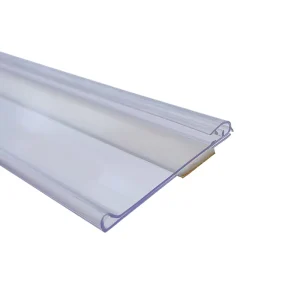 Huasso ZT-a03 High-Definition Transparent PVC Adhesive Shelves 1000mm Easy Installation for Warehousing Supermarket Supplies
