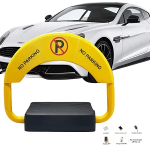 IP 67 Automatic Intelligent Smart No Parking Space Lock Solar Powered Panel Security Car Park Locks With Remote Control