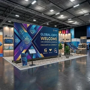 Indoor P1.5 P2.5 2k Foldable LED Poster Display 1.8mm Seamless LED Poster Display Screen 1000nits for Exhibition Rental