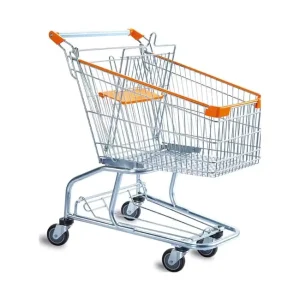 Indoor Shopping Trolley Mall Car Trolley with Wheels