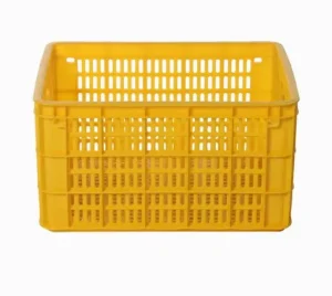 Industrial Turnover Plastic Crate Plastic Basket for Food from china