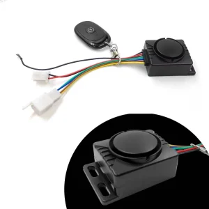 Intelligent App-Controlled Waterproof Anti-Theft Device for Three-Wheel Electric Bicycles Remote Start Alarm 48v-60v