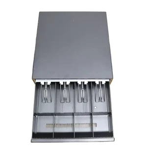 Iron Sheet Safety Cash Drawer & Box 5 Bill & 4 Coin Checkout Counters