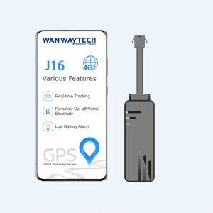 J16 Mini GPS Tracker For Car Bus Motorcycle Anti-Theft Real-Time Locator Remote Engine Cut-Off 4G Cloud Storage Free Platform