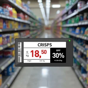 JINGXIN ESL System Demo Kit Tag Epaper Cloud Display Electronic Shelf Label for Retail Store Use Smart Digital Price