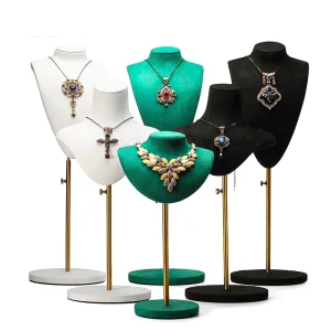 Jewelry Necklace Pendant Display Stand Holder Gold Jewelry Retail Display Stands for Store