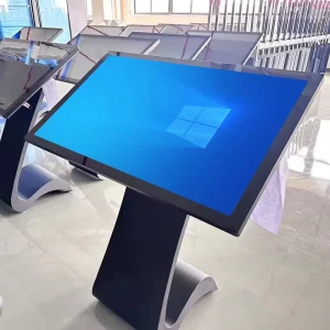 K and S Type 43 50 55 65 Inch 2K 4K Touch Screen Self Service Inquiry Kiosk Floor Stand WiFi Touch Screen Kiosk Sinage Display