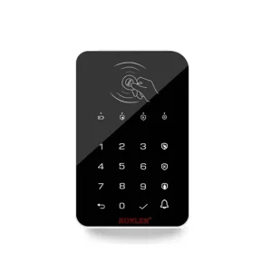 KONLEN 433Mhz Wireless Touch Keyboard ABS Material Disarm Password Keypad for Tuya Smart Home Security GSM Alarm System
