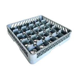 Kitchen Storage Basket Cup dish Drying Crate Food grade Nesting PP Recyclable Plastic Solid Box for Moving Storage Transport