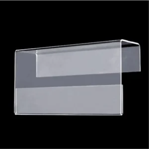 L Shape Acrylic Business Desk Name Sign Card Holders Price Tag Holders