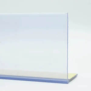 L Shape Plastic Pvc Shelf Divider Supermarket for Supermarket Shelf