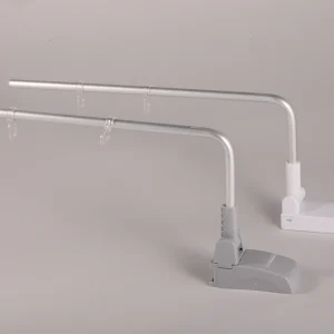 L Shaped Fixture Wall Mount Magnetic Shelf Banner Display Sign Holder