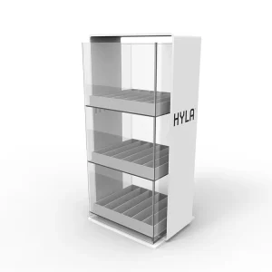 LED Counter Top Acrylic Display Rack Stand for Store Attractive Storefront Display Racks