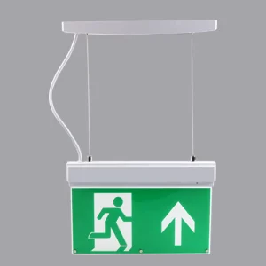 LED Emergency Exit Sign Suspend Led Emergency Exit Sign Double Sides Corridor Maintained Emergency Exit Signs