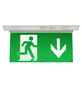 LED Exit Sign Emergency Lights Factory ODM Customized Exit Sign Emergency Light Corridor Double Sides Exit Sign Emergency Lights