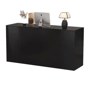 LED Lit Reception Desk for Office Hotel Beauty Salon Gym School Bar & Hospital Handmade Wood Furniture