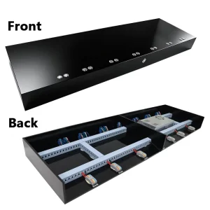 LED Work Light and Driving Light Display Power Stand with Clean Wiring Design