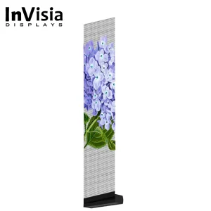 LP P6.25 1025 Customizable Indoor P6.25 High Brightness Ultra Thin Flexible LED Mesh Panel 90% Transparent Display