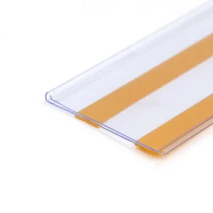 Label Holder Plastic Price Tags Retail Plastic Price Strip Supermarket Price Holder