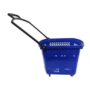 Large Capacity Heavy Duty Shopping Cart Durable Grocery Trolley for Supermarket Retail Store