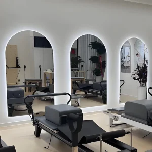 Large sized High definition Full Body Dance Studio Gym LED Decor Luxury Wall Mirror