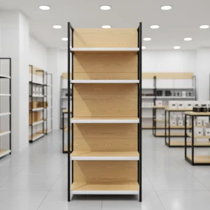 Light Duty Gondola Shelving for Supermarkets and Grocery Stores Metal Estantes Rack Equipment