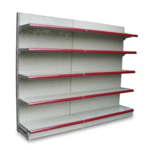Light Duty Supermarket Shelves Retail Display Gondola Shelving Rack For Shop Grocery Store Super Market