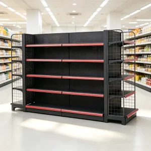 Light Duty Supermarket Shelving Display Rack Gondola Retail Store Shelving System