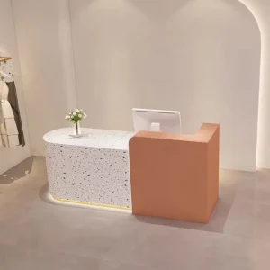 Light Luxury High end Clothing Store Women’s and Children’s Clothing Beauty Salon Store Shop Bar Checkout Counters
