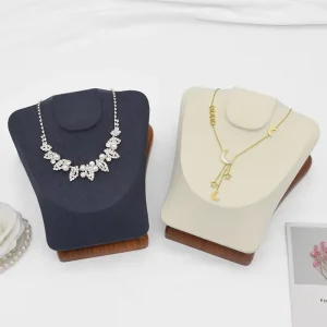 Light Weight Portable Jewelry Neck Stand Holder Necklace Display Bust for Jewelry Store Jewelry Mannequin