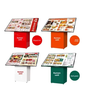 Lightbox Menu Display Board Floor standing Advertising Sign Mall ready Vertical Display Rack