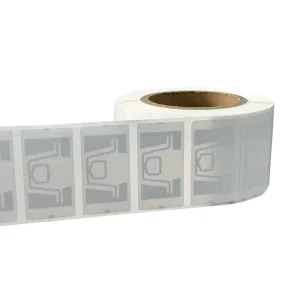 Long Range EPC GEN2 Passive ISO18000 6C Barcode Printing UHF RFID Asset Adhesive Label Flexible for Fixed Asset Inventory