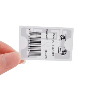 Long Range UHF RFID 860 960MHz Paper Sticker Tags Passive Tags for Inventory Hypermarket Retail Apparel Management